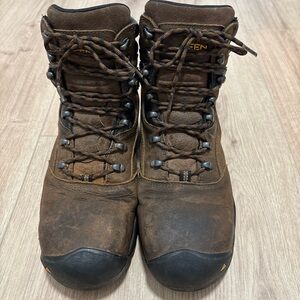 KEEN Men's Utility ASTM F2413-18 Steel Toe Work Boots, Size 12D EH